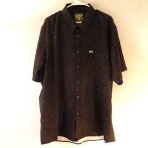 Dixxon Flannel Company Seamus Irish Clover Plaid Bamboo Button Shirt Size 2XL